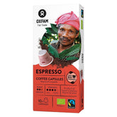 Arabica / Robusta expresso commerce équitable BIO 10 capsules nespresso - OXFAM